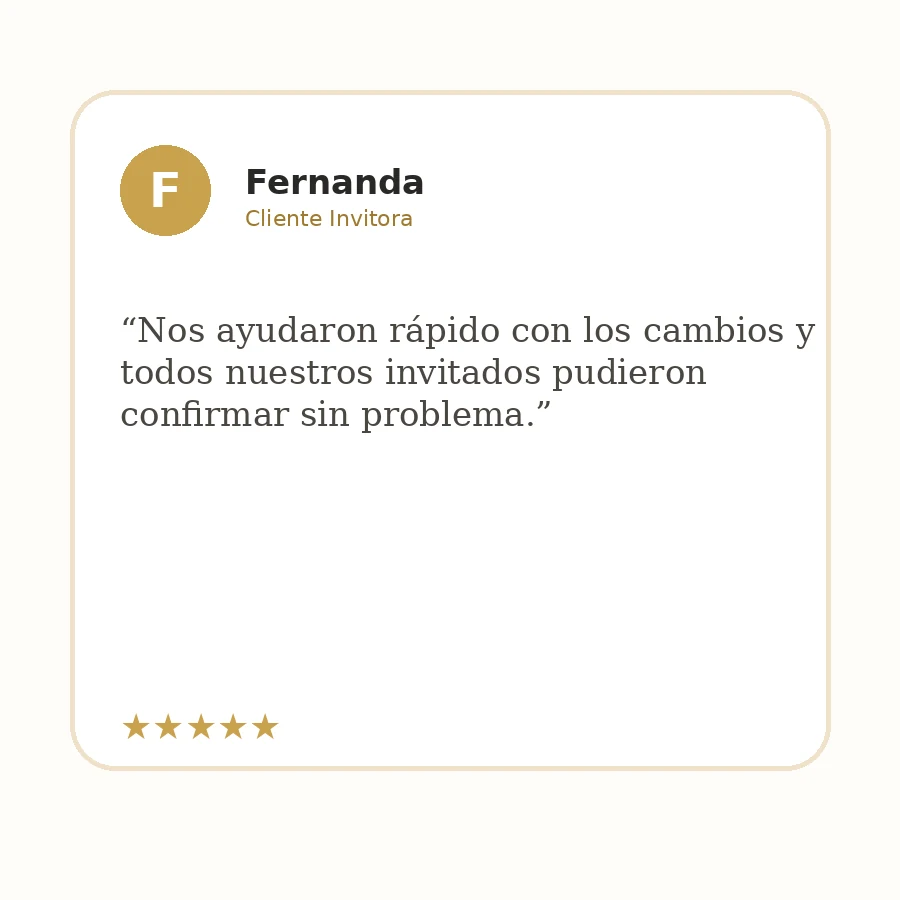Proceso claro de entrega